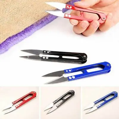 £2.29 • Buy 3 Mini Scissors Handheld Snips Sewing Embroidery Thread Wire Trimmer Cutter Tool