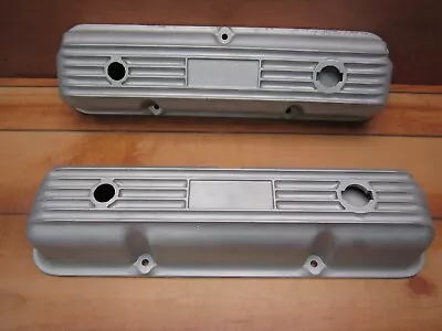 $249.99 • Buy Ford FE 390 406 427 428 Finned Aluminum Valve Covers Nostalgic Vintage Ansen