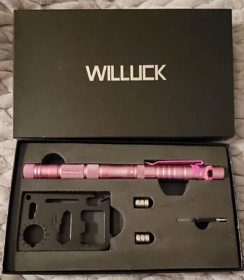 Willuck Tactical Pen Engraved  I Love You  Multipurpose Pocket Survival Tool • $16.50