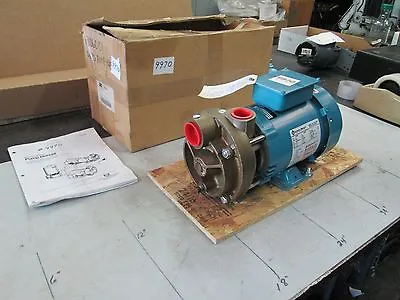 MTH Pump #TD1DSF 1/3 HP 208-230/460V 56C Fr 1.25  Inlet 1  Outlet 1725 RPM (NIB) • $475