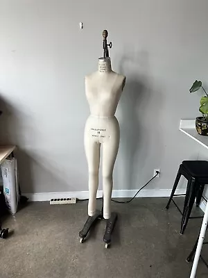 Modern Model Full Body Hanging Women’s Dress Form Size 11 Collapsible Shoulders • $500
