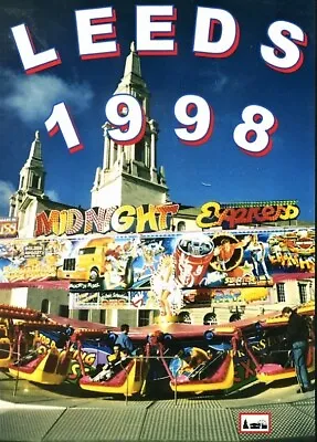 Fairground Ride Video DVD:LEEDS VALENTINES FAIR 1998 25 Years Ago TOP BUZZ • £8.99