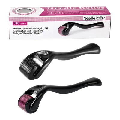 $14.49 • Buy Beard Derma Roller Hair Beard Regrowth & Skin Rejuvena 540 Titanium Micro Needle