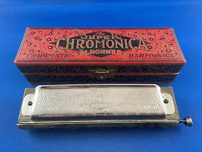 Vintage  The Super Chromonica  M. Hohner Harmonica - Made In Germany “C Note” • $50