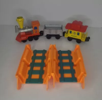 Vintage Mattel - First Wheels Diecast Train - Preschool Toddler Toy - Circa 1980 • $15.69