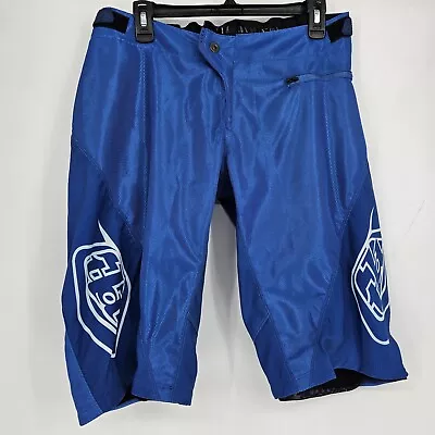 Troy Lee Designs Shorts Mens 34 Sprint Blue Downhill Mountain Bike MTB Cycling • $39.95