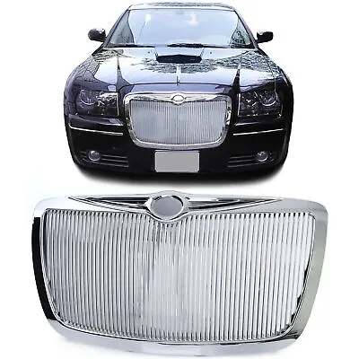 For Chrysler 300C 2004-2011 Grille Sports Grill Grille IN RR Look Chrome • $284.21