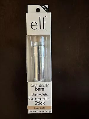 E.l.f. Beautifully Bare Lightweight One Concealer Stick Fair/Light  New In Box • $19.99