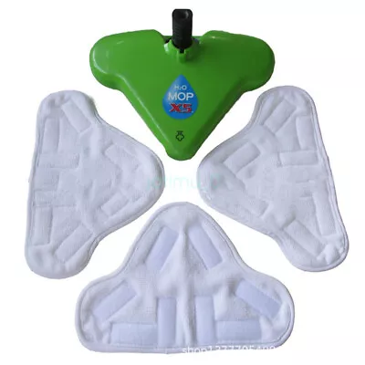 1-12X Microfibre Floor Mop Pads Washable Replacement For H2O H20 X5 Steam Mop AU • $14.29