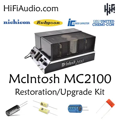 McIntosh MC2100 Amp Amplifier Rebuild Restoration Recap Service Kit Fix Repair • $195