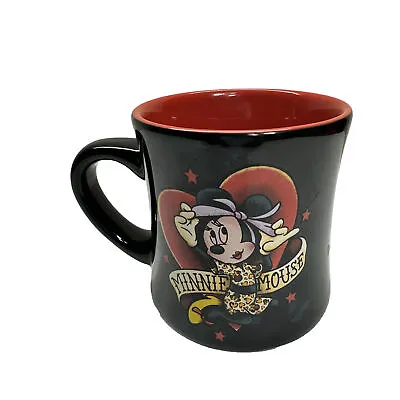 Disney Mickey Minnie Mouse Red Valentine's Day 16 Ounce Tall Coffee Mug Tea Cup • $18.90