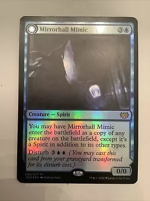 MTG VOW: Mirrorhall Mimic Ghastly Mimicry (Creature) 068/277 Foil • $1.05