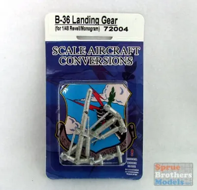 SAC72004 1:72 Scale Aircraft Conversions - B-36 Peacemaker Landing Gear Set • $23.69