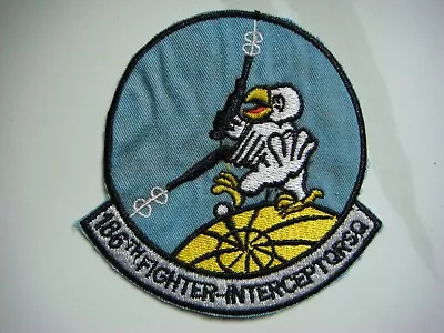 $10.78 • Buy  USAF 186th FIGHTER INTERCEPTOR SQUADRON PATCH