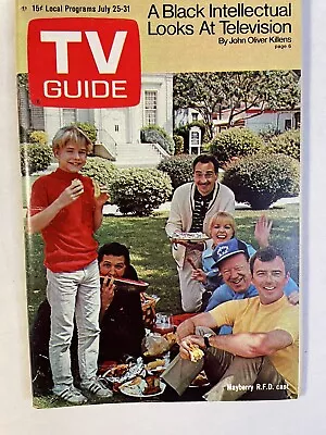  TV Guide July 1970 Mayberry RFD Love American Style Juliet Mills  Ray Stevens • $25
