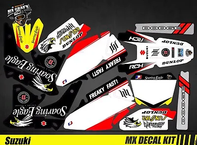 Kit Deco Motorcycle For / MX Decal Kit For Suzuki Rm-Z - Replica Soaring Eagle • $155.36