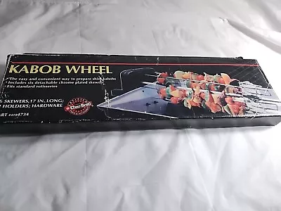 Char-Broil Kabob Rotisserie Wheel 6 Skewers With Rods And End Wheels 4734 • $9