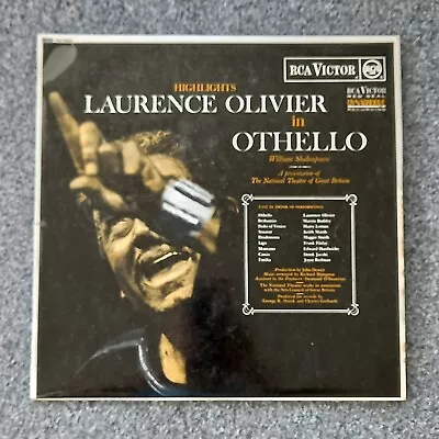 Laurence Olivier Othello LP Vinyl Album Record • £6.99