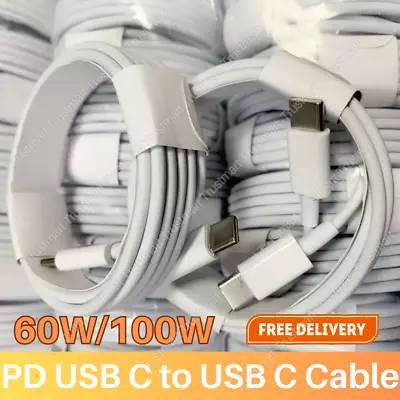 60W/100W USB C To C Cable Fast Charging Cord Lot For Samsung MacBook Pro Type-C • $341.95