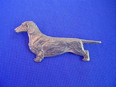 Dachshund Pin STANDING #18B Doxie Hound Pewter Dog Jewelry By Cindy A. Conter • $24