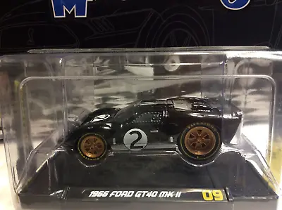 Muscle Machines 1966 Ford GT40 MK II Series 1 Diecast 1:64 Collection New • $5.99