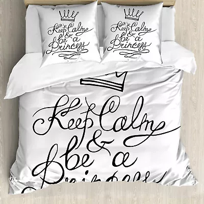 Keep Calm Duvet Cover Be A Princess Romance • £29.99