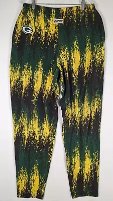 VTG Green Bay Packers NIXZ Pants MC Hammer Sweatpants Workout 90's Made USA Sz L • $25