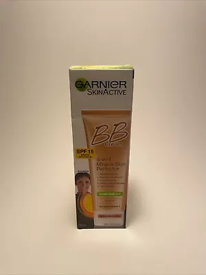 Garnier BB Cream Spf15 Miracle Skin Perfector Normal Dry Skin Med. Dark.EXP 6/25 • $19.99
