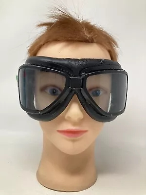 Vintage EMGO Leather Adjustable Goggles-PLEASE READ • $8.99