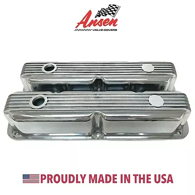 Mopar Small Block 318 340 360  Dodge Chrysler Valve Covers - Polished • $249