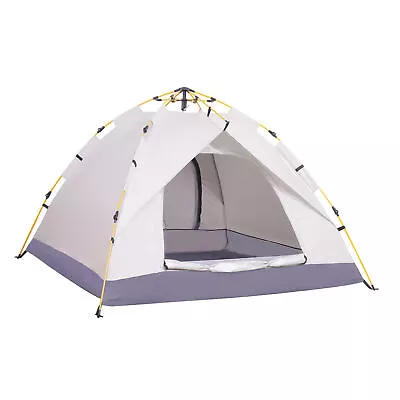 Camping Tent 3/4 Person Waterproof 4 Season Outdoor Hiking Family Camping Tents • $69.51