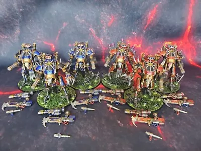 Chaos Knight War Dogs X6 Warhammer 40k Fully Painted With Magnetized Weapons • $1200