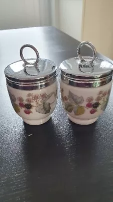 Royal Worcester Egg Coddlers X2 • £12