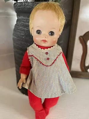 Vintage Madame Alexander Littlest Kitten 7” Doll In Original Tagged Outfit (L) • $75