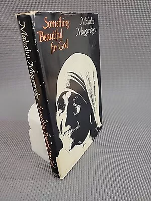 Something Beautiful For God By Malcolm Muggeridge Harper & Row 1971 1st Ed HC • $12.24