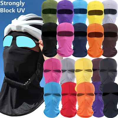 Balaclava Face Mask Thin UV Protection Ski Sun Hood Tactical Masks For Men Women • $0.99
