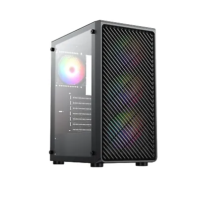 AVP X1 Mesh RGB Gaming Case With 4 RGB Fans • £38.45