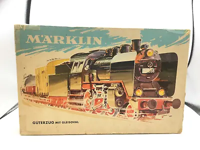 Marklin 3203 HO/AC DB Starter Goods Train Set • $213.28