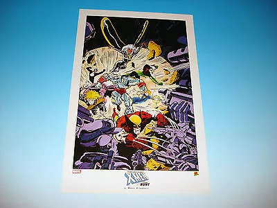Uncanny X-Men Lithograph By Artist Marc Silvestri The Hunt Marvel Comics • $9.99