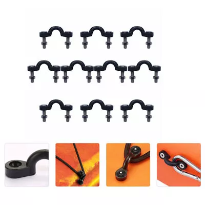 50 Pcs Kayak Accessories Handle Buckle Seats Deck Rings Elastic • £10.89