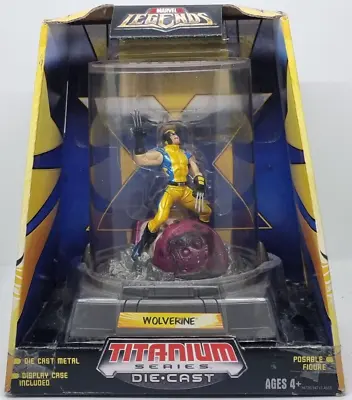 Marvel Legends - Wolverine Diecast Titanium Series Figure - Brand New - Box Wear • £16.95