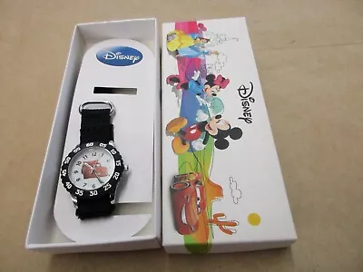 New Old Stock Disney Cars Boy's Quartz Watch Time Teacher Hook & Latch Band • $1.25