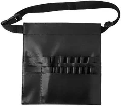 Professional 22 Pockets Cover With Belt No Brushes PU Leather Cosmetic Brush Bag • $12.59