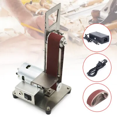 DIY Mini Electric Belt Sander Grinding Polishing Machine Multifunctional Grinder • $43.70