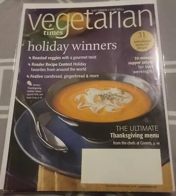 Vegetarian Times Magazine November/December 2010 • $8.95