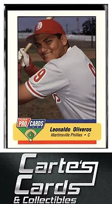 Leonardo Oliveros 1994 Fleer ProCards #3297 Martinsville Phillies • $1.95