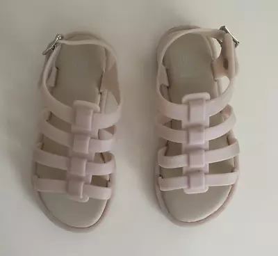 Mel Dreamed By Melissa Off White Sandals; Sz 12; Waterproof; Ex Condition • $10