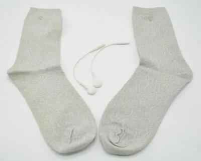 New! TENS Conductive Electrotherapy ChiroLine Neuro-Socks 1 Pair • $18.79