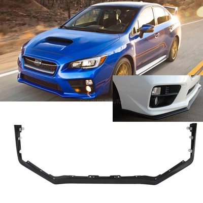 $66.10 • Buy For 15-17 Subaru WRX STI V-Limited Style 1 Piece Front Bumper Lip Chin Spoiler