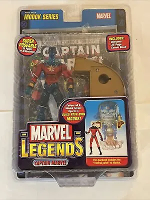 Marvel Legends CAPTAIN MARVEL Variant Action Figure Modok Series BAF NIB • $18.99